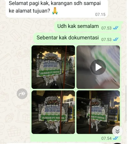 Pengiriman Papan Bunga Selamat Cangkrepkidul Purworejo
