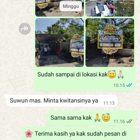 Pengiriman Papan Bunga Duka Cangkrepkidul Purworejo
